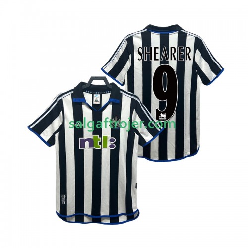 Newcastle United SHEARER 9 2000 2001 Fodboldtrøjer Retro Hjemmebanesæt Kort ærmer Newcastle United SHEARER 9 2000 2001 Fodboldtrøjer Retro Hjemmebanesæt Kort ærmer